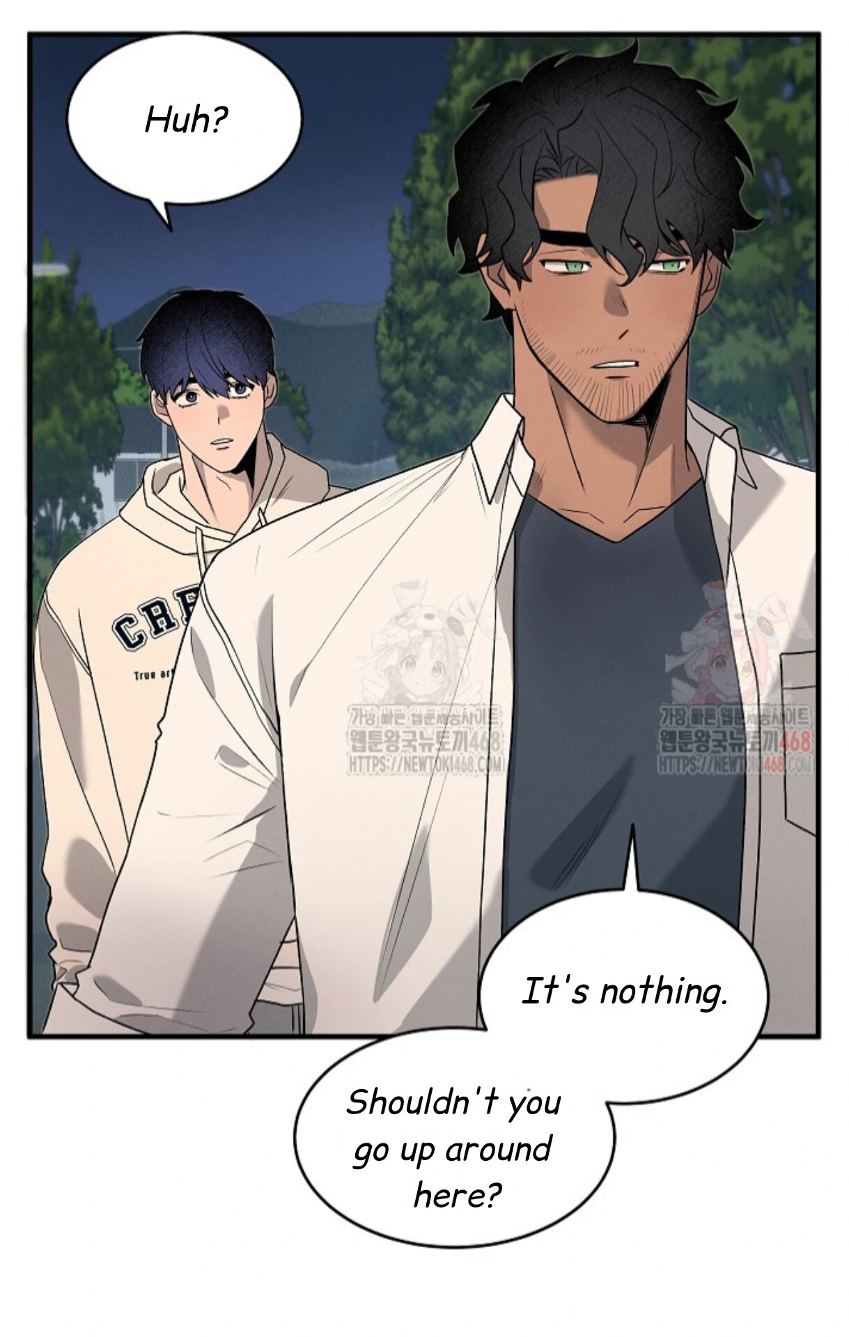 A Neighborhood With Nothing Special Going on - Chapter 4 manhwa
