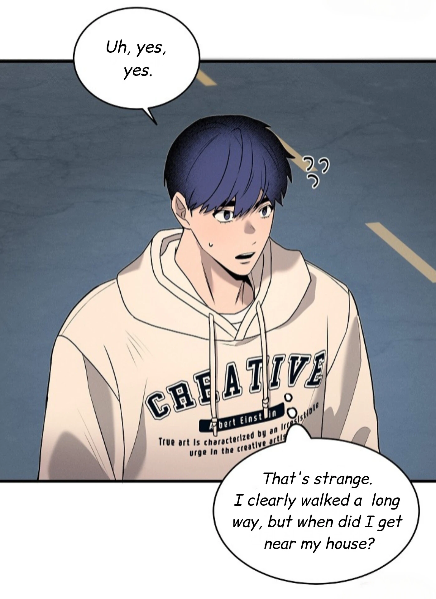 A Neighborhood With Nothing Special Going on - Chapter 4 manhwa
