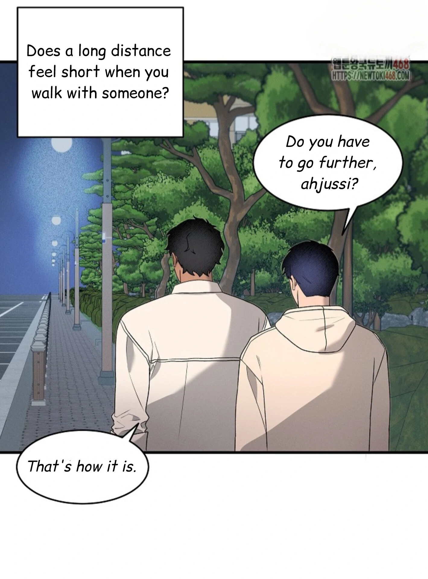 A Neighborhood With Nothing Special Going on - Chapter 4 manhwa