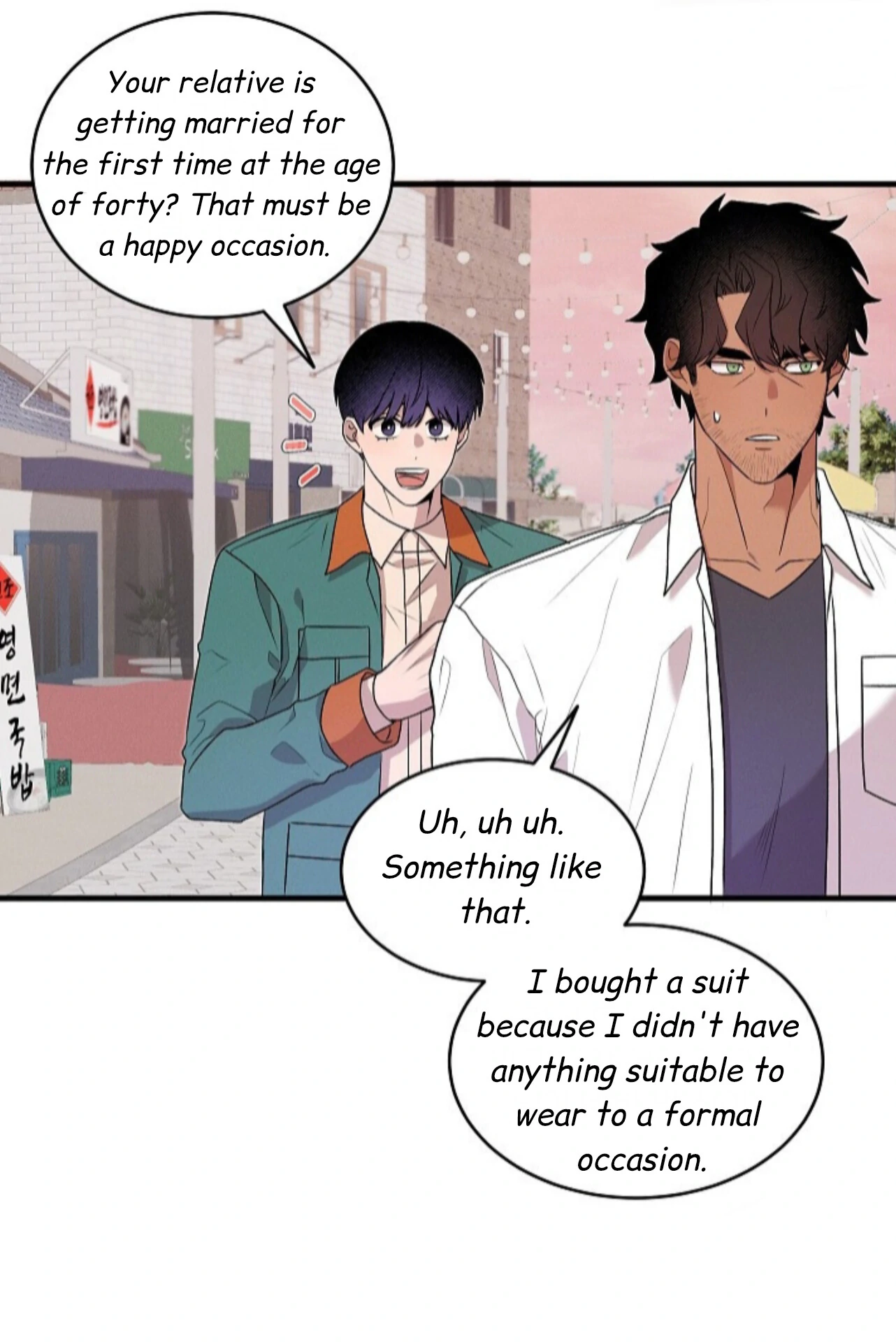 A Neighborhood With Nothing Special Going on - Chapter 9 manhwa