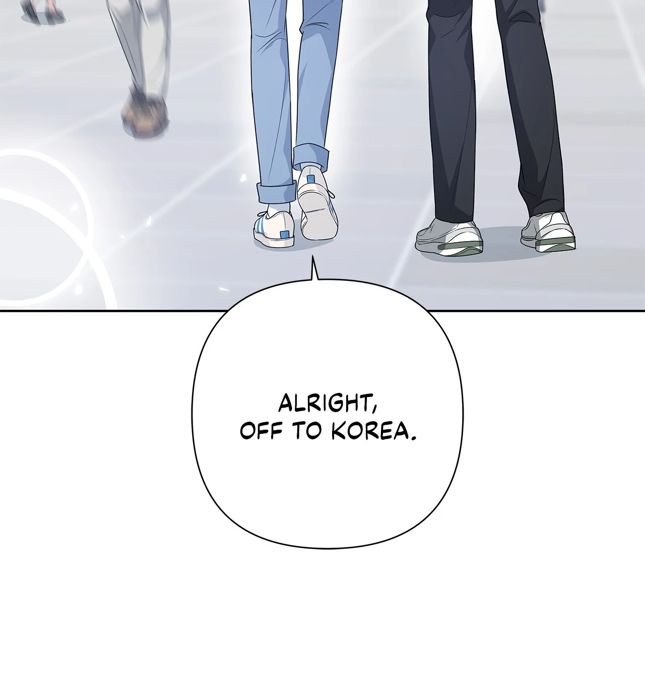 One-way Flight [Official] [Uncensored] - Chapter 13 manhwa