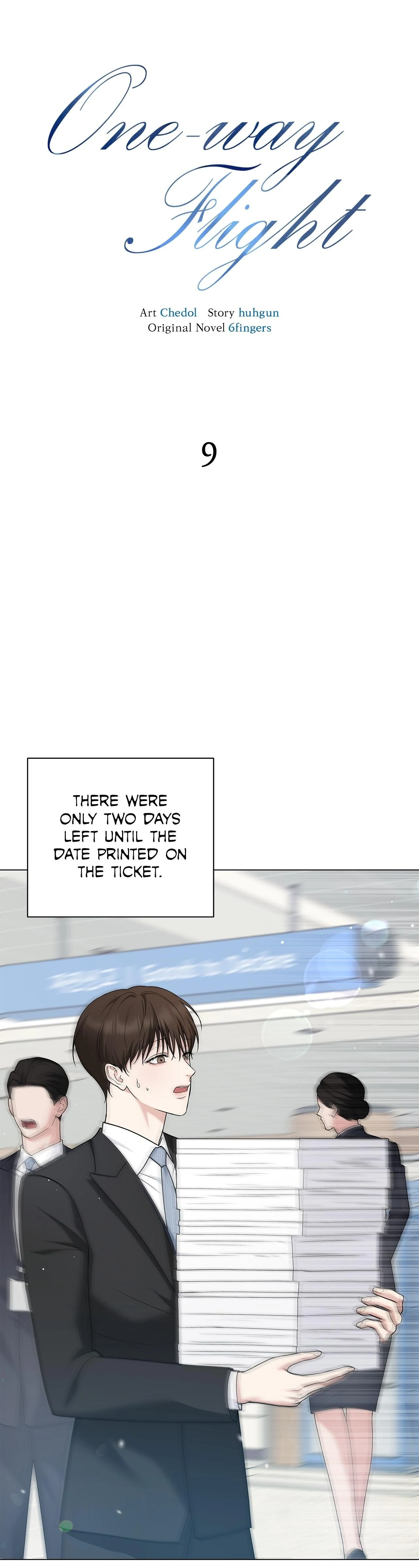 One-way Flight [Official] [Uncensored] - Chapter 9 manhwa