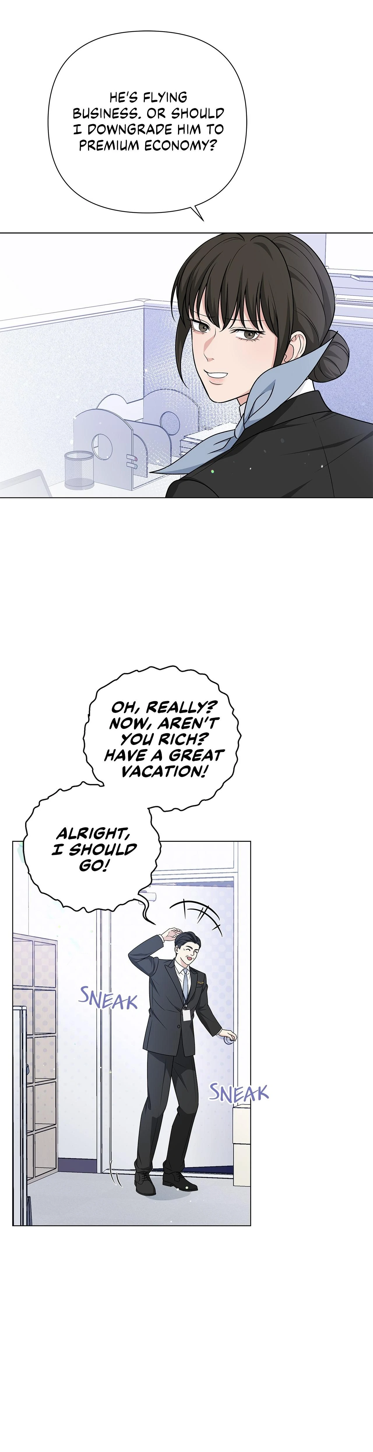 One-way Flight [Official] [Uncensored] - Chapter 9 manhwa