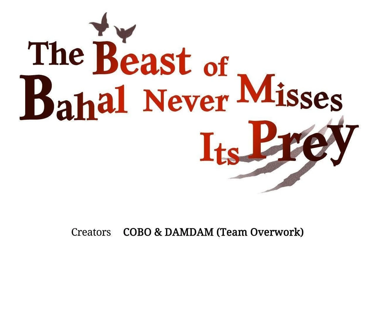 The Beast Of Bahal Never Misses Its Prey 《Official》 - Episode 3 manhwa
