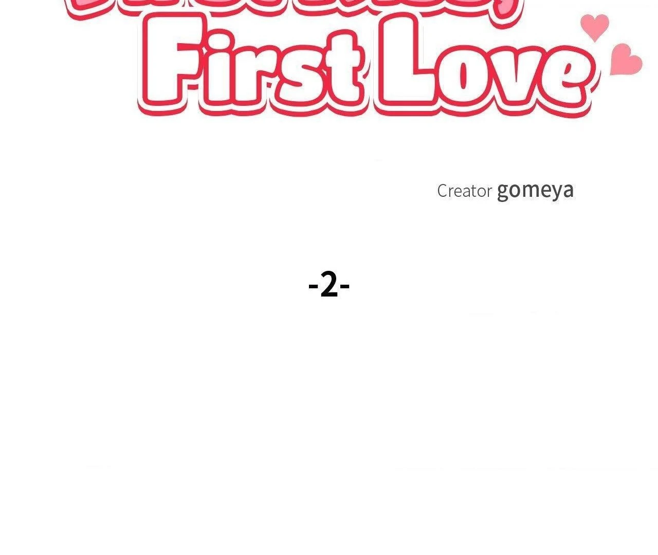 First Kiss, First Love 《Official》 - Episode 2 manhwa
