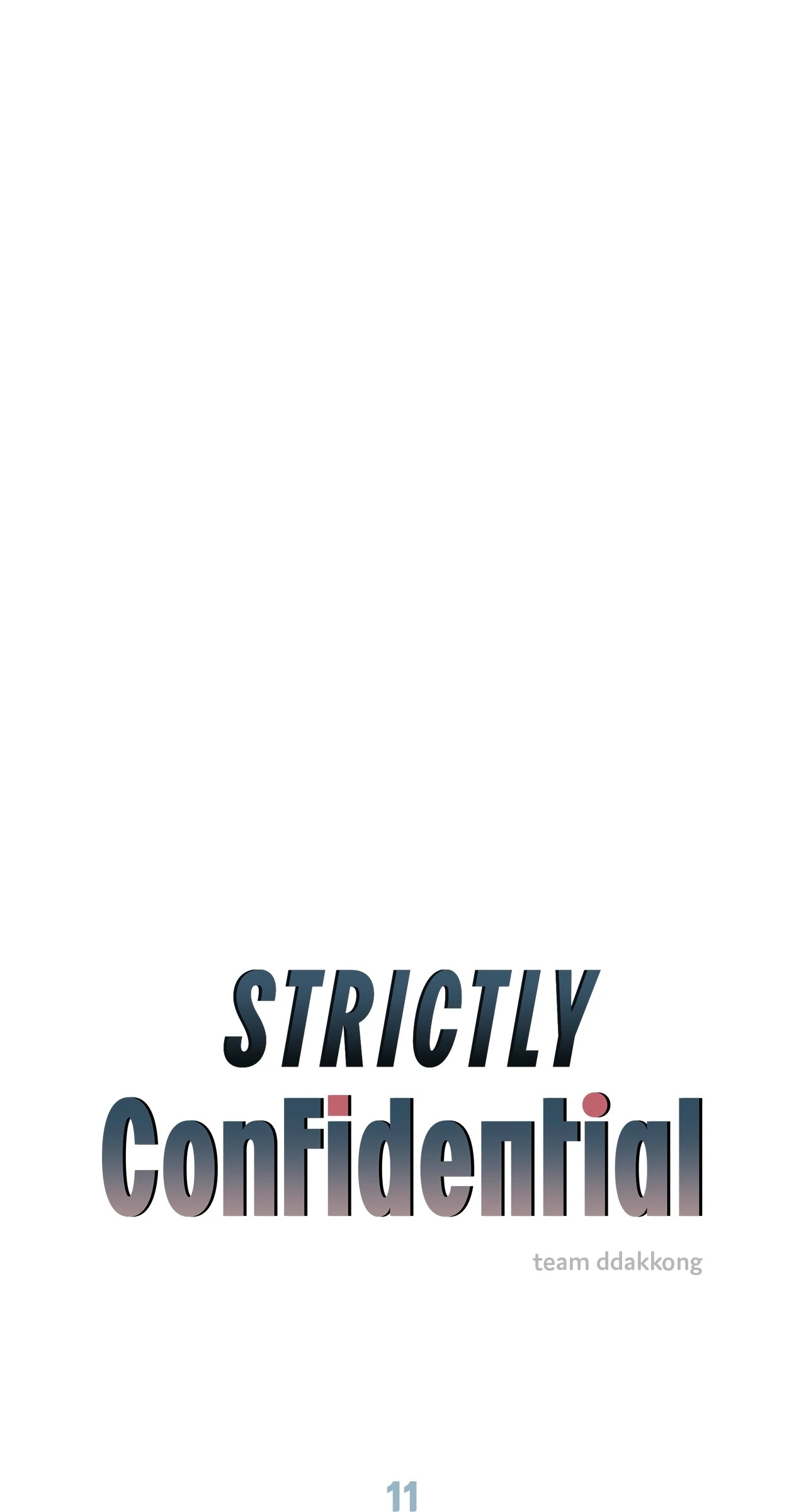 Strictly Confidential [Tappytoon][Uncensored] - Chapter 11 manhwa
