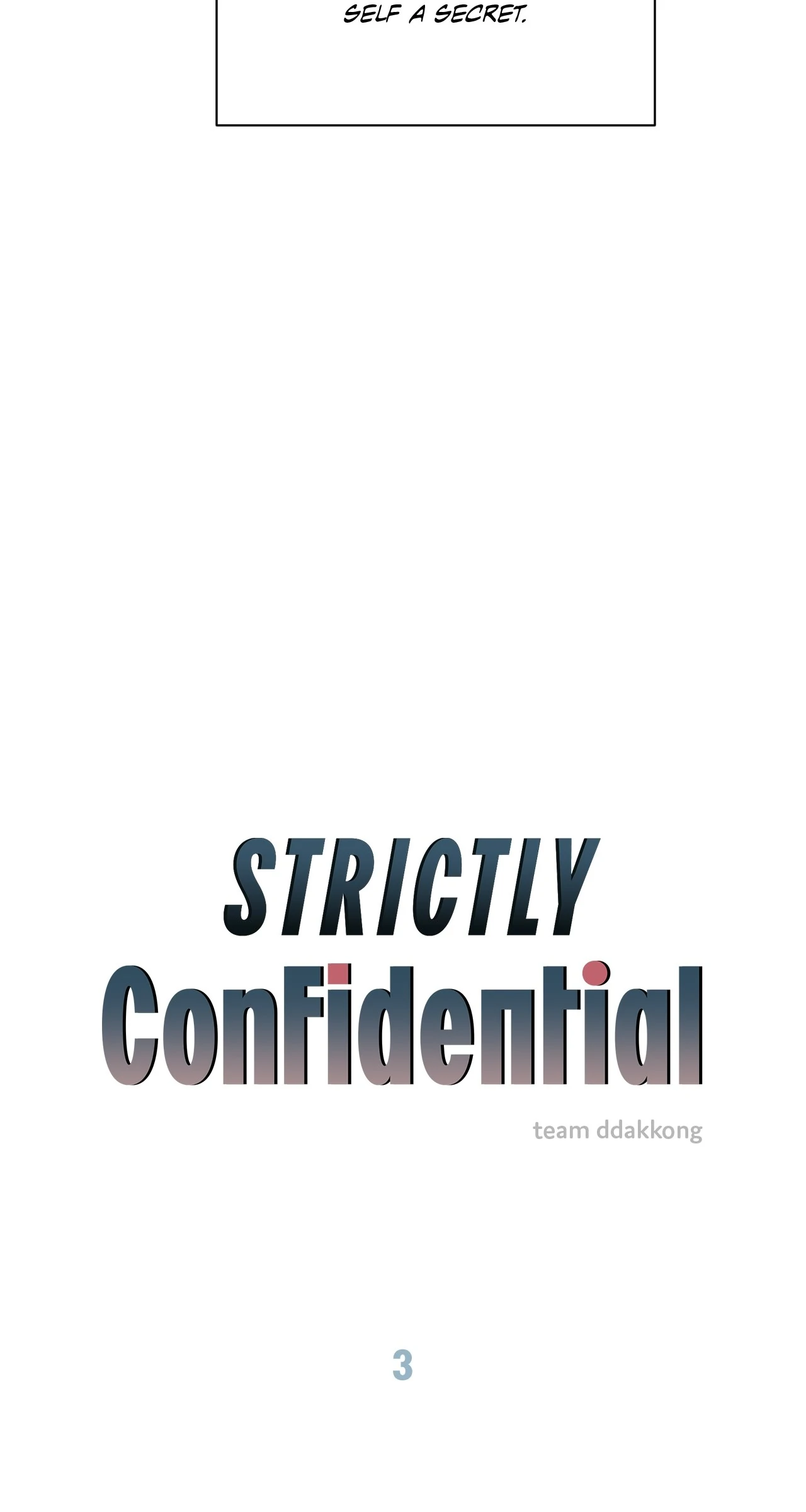 Strictly Confidential [Tappytoon][Uncensored] - Chapter 3 manhwa