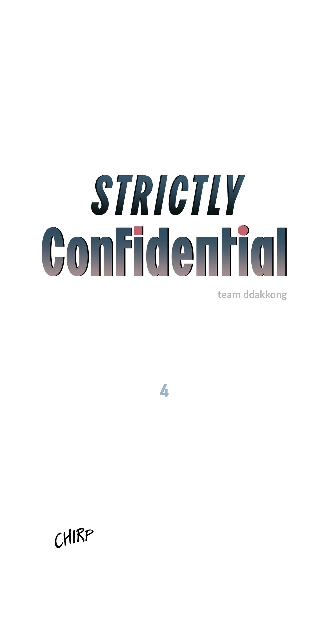 Strictly Confidential [Tappytoon][Uncensored] - Chapter 4 manhwa