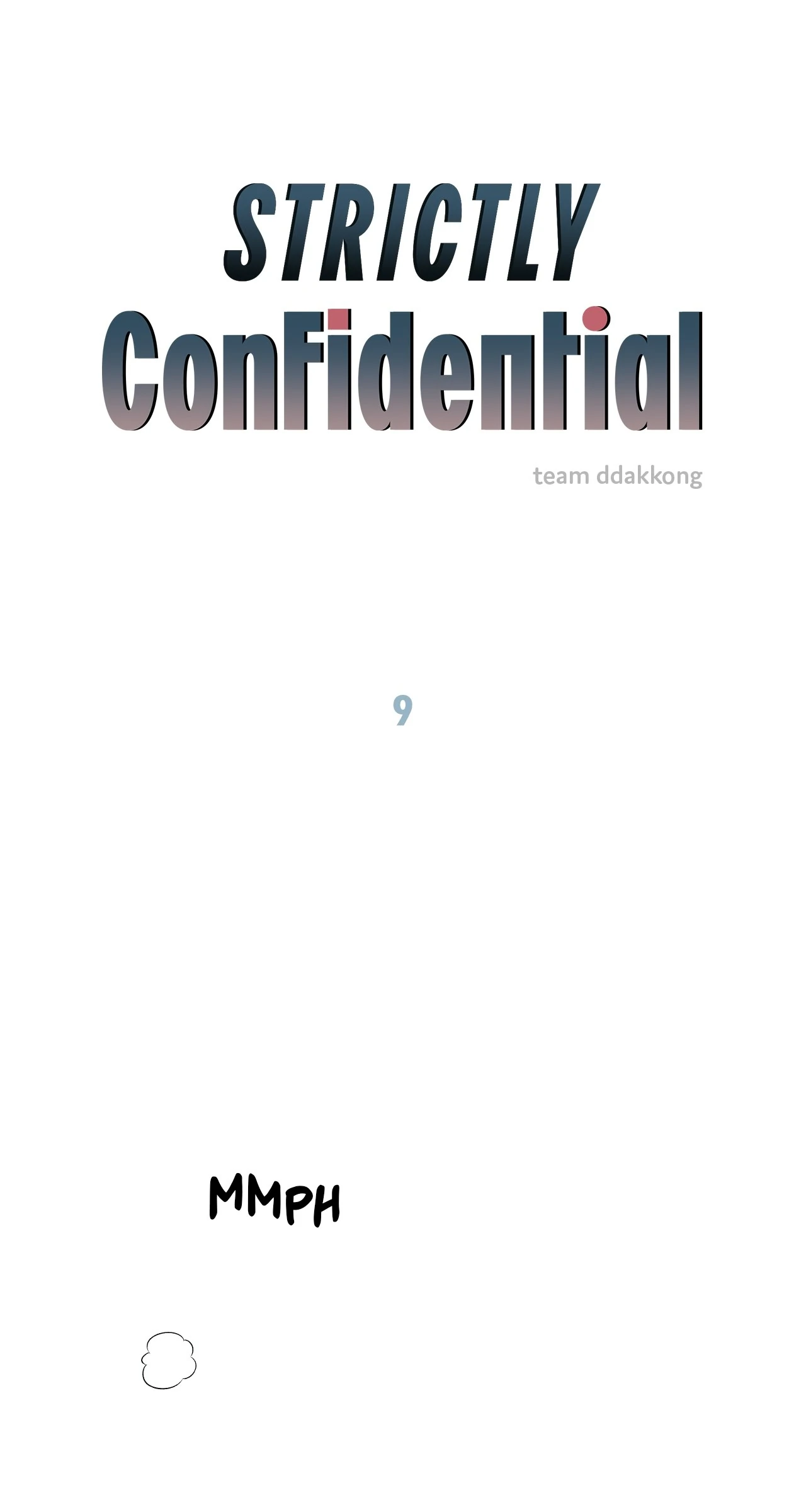 Strictly Confidential [Tappytoon][Uncensored] - Chapter 9 manhwa