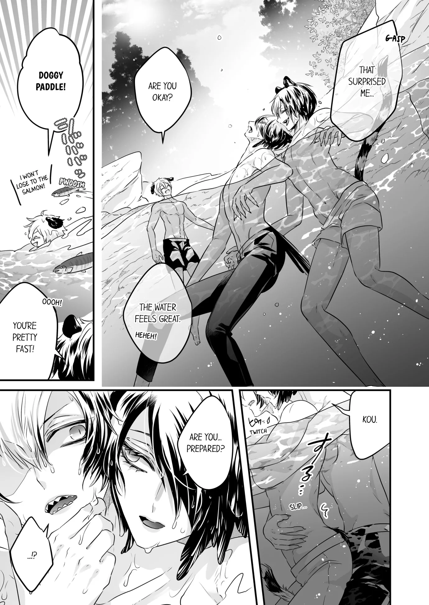 Caressing the Nipples of My Hibernating Bear [Uncensored Ver] (Official) - Chapter 37 manhwa