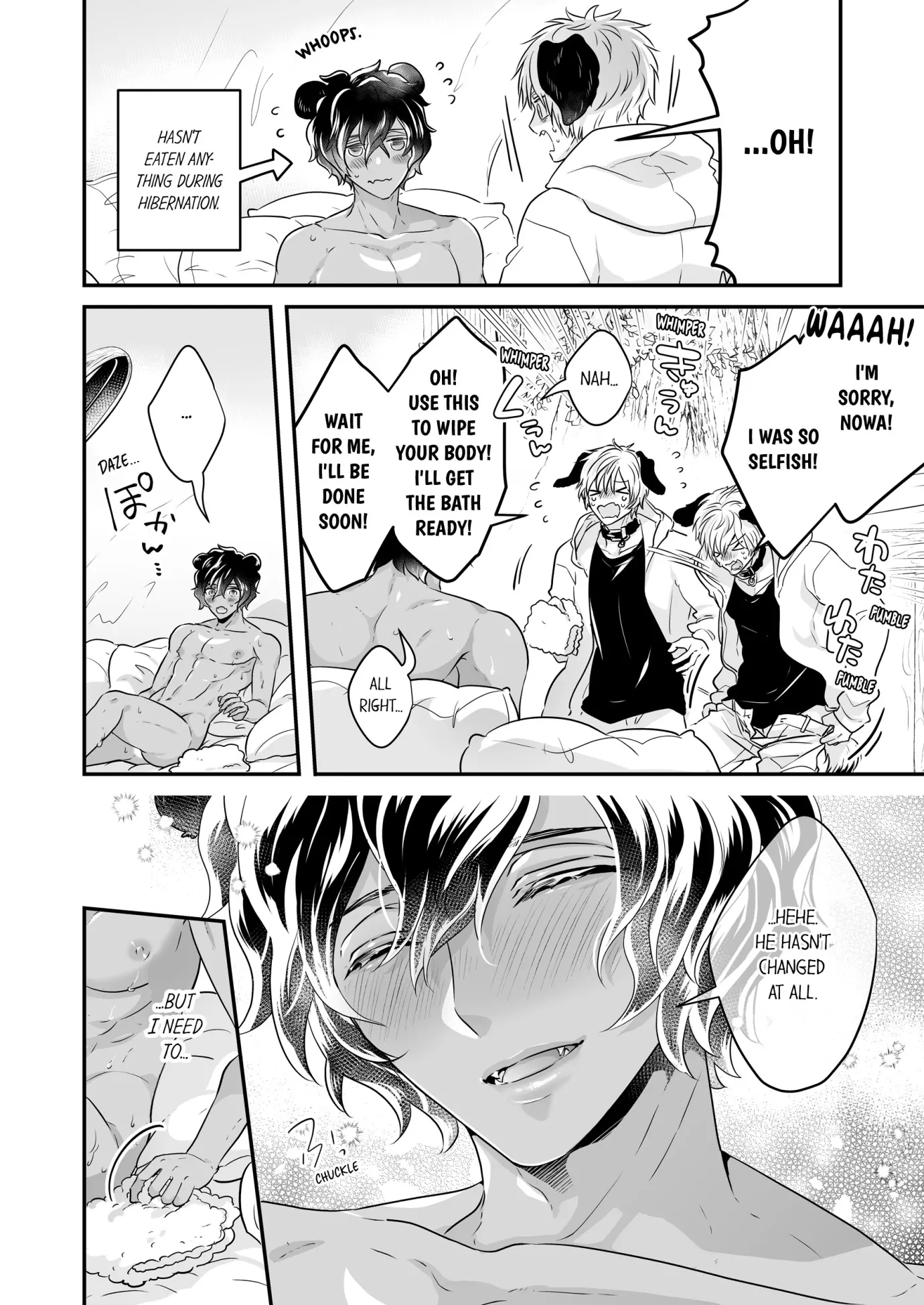 Caressing the Nipples of My Hibernating Bear [Uncensored Ver] (Official) - Chapter 4 manhwa