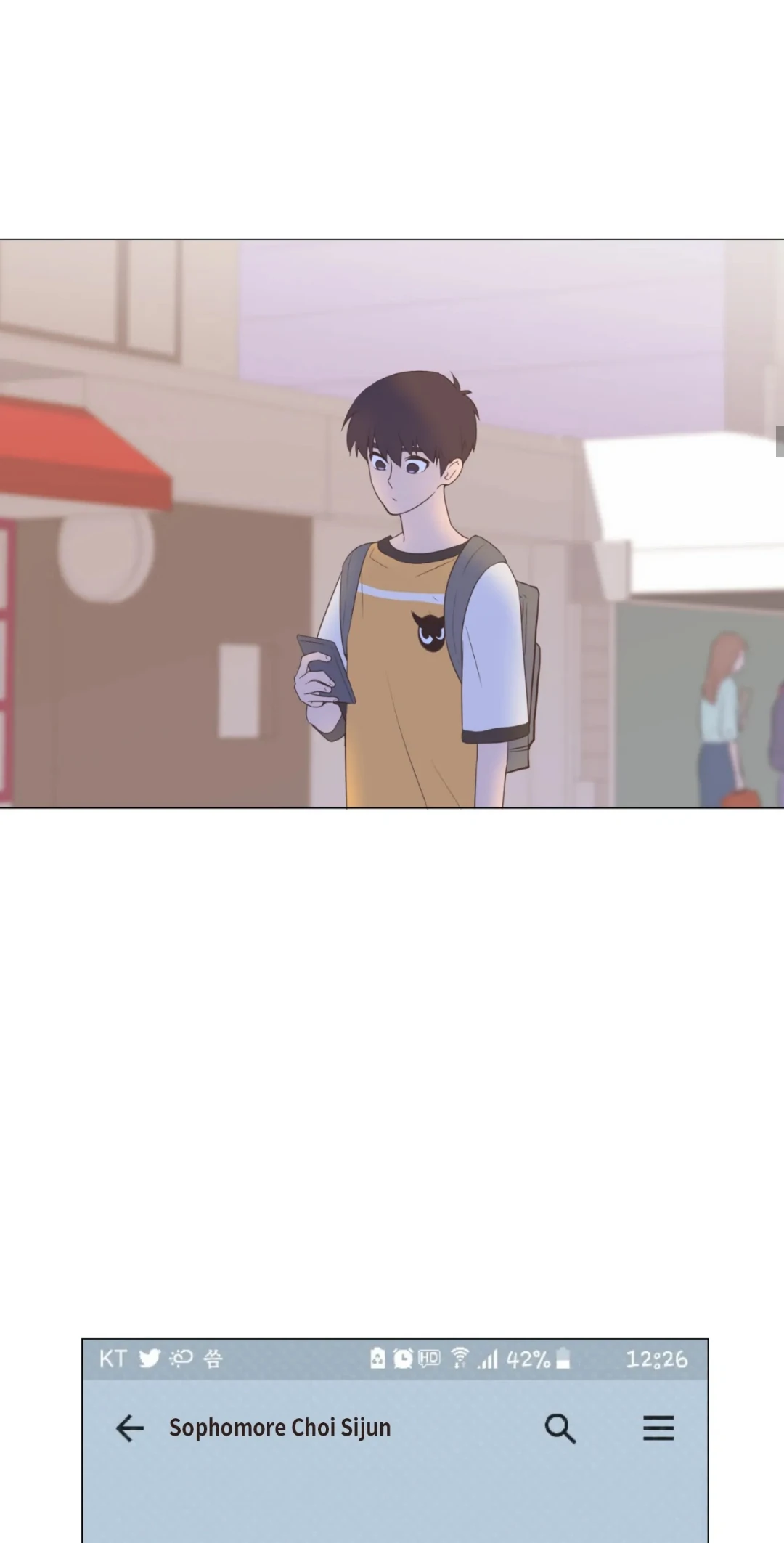 Just Kidding ⟨Official, Lezhin ver.⟩ - Episode 20 manhwa