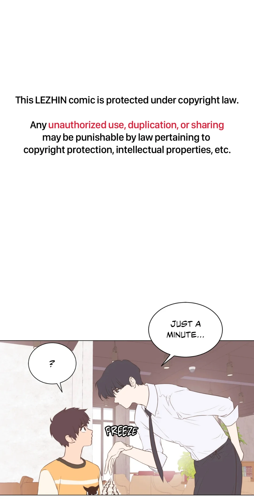 Just Kidding ⟨Official, Lezhin ver.⟩ - Episode 21 manhwa