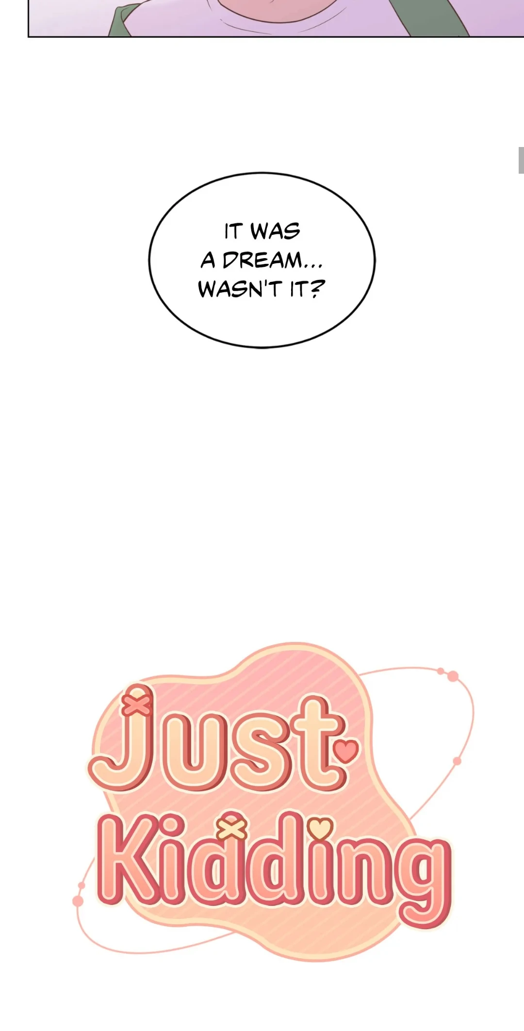 Just Kidding ⟨Official, Lezhin ver.⟩ - Episode 23 manhwa