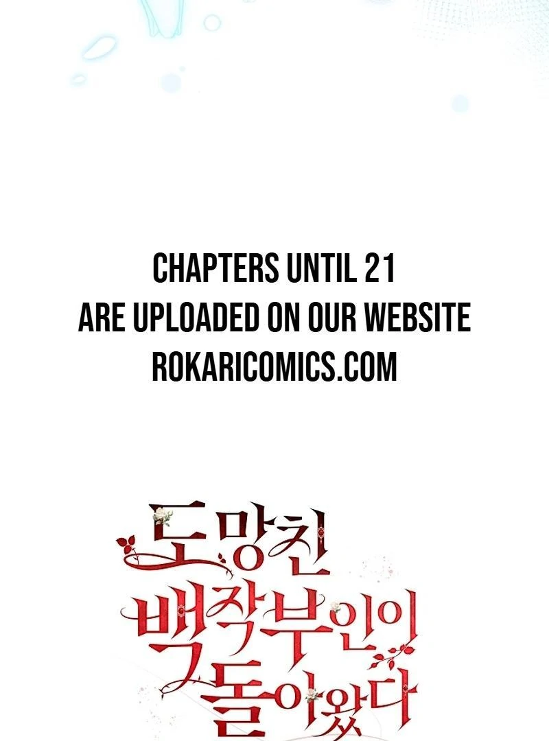 The Runaway Countess Has Returned - Chapter 20 manhwa