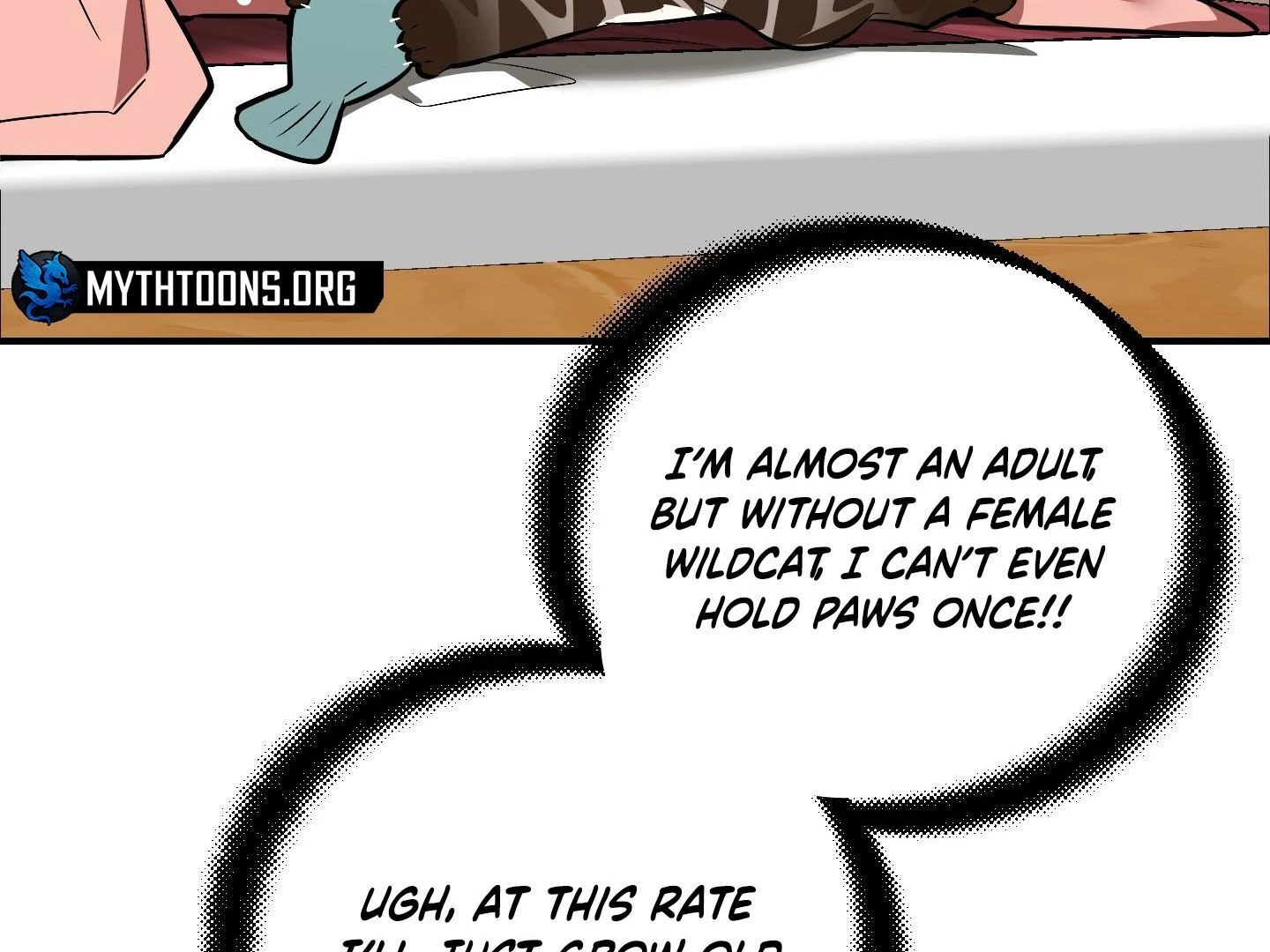 Give birth to a baby Cub, if you don’t want to see me lose my mind! [Myth Toons] - Chapter 1 manhwa