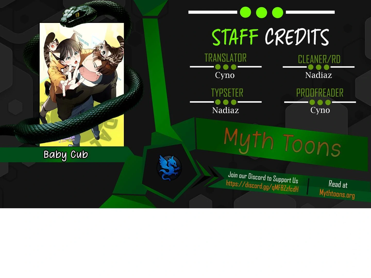 Give birth to a baby Cub, if you don’t want to see me lose my mind! [Myth Toons] - Chapter 4 manhwa