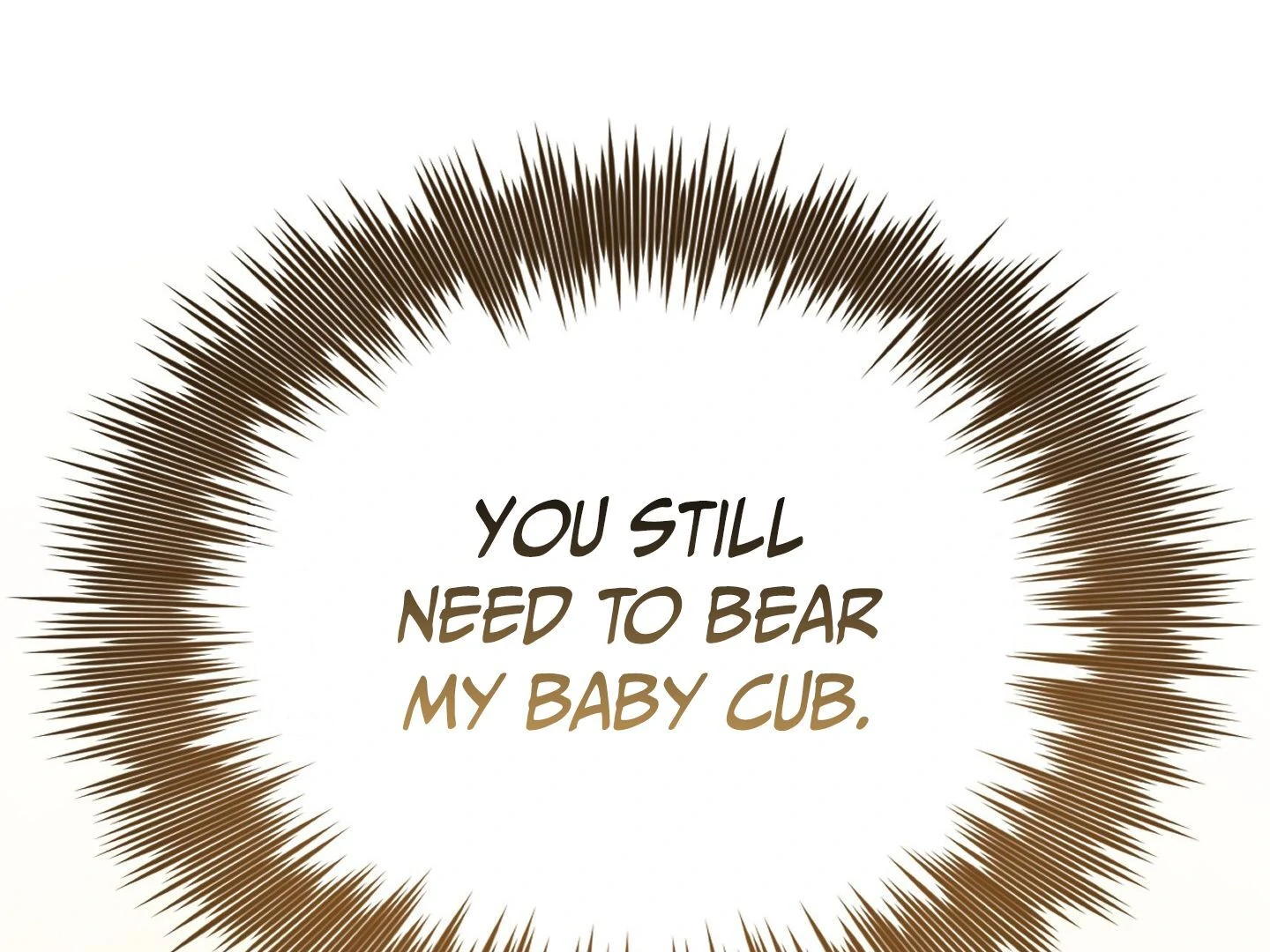 Give birth to a baby Cub, if you don’t want to see me lose my mind! [Myth Toons] - Chapter 6 manhwa