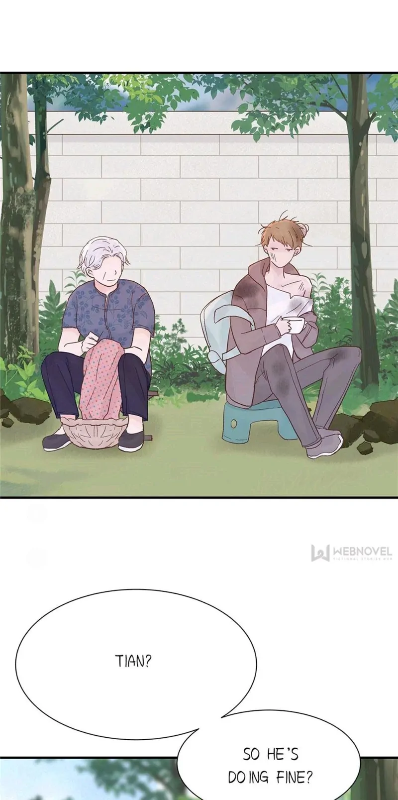 A Tough First Love (Official) - 79. Webnovel Ch.73 His Past manhwa