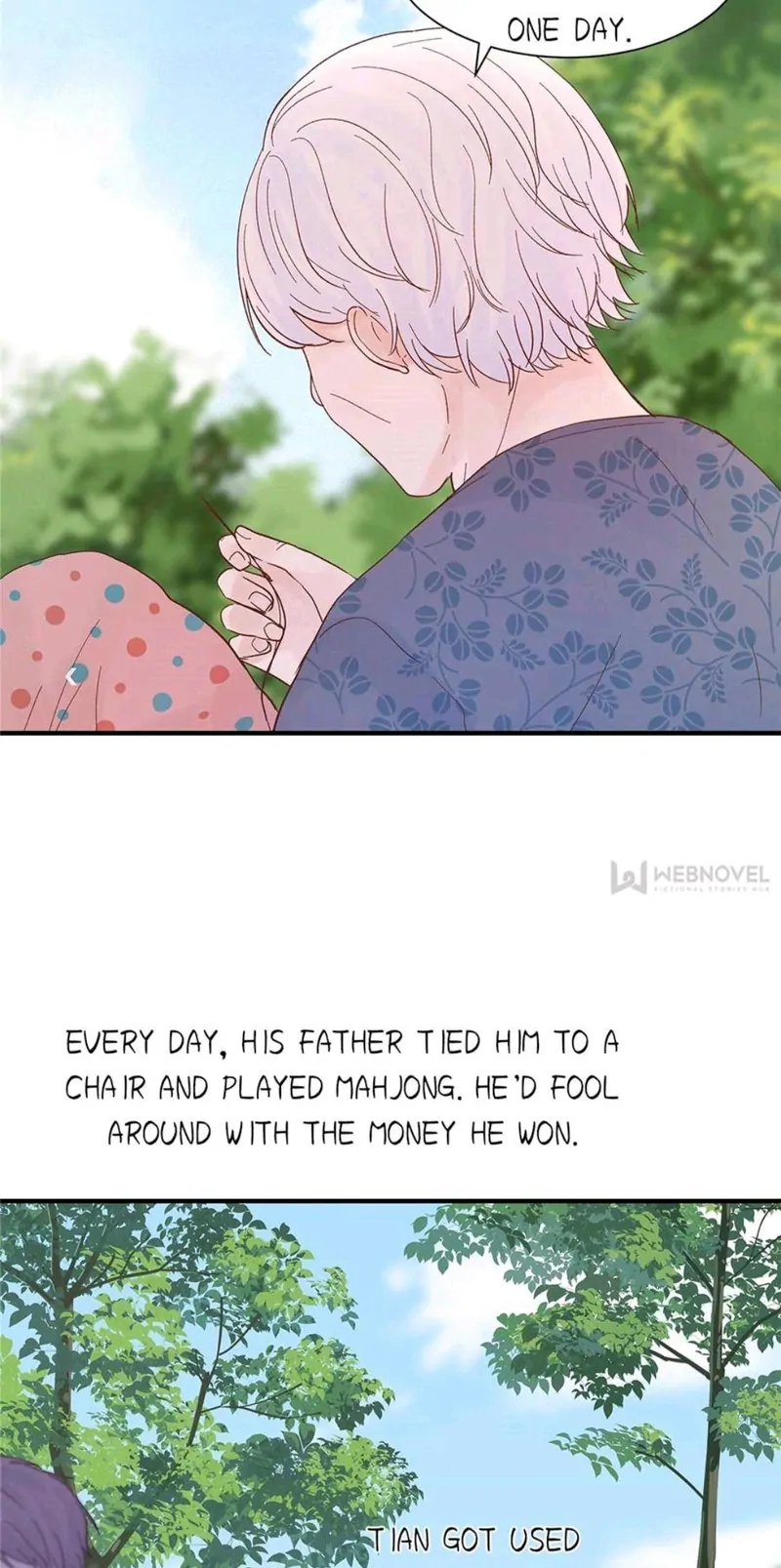 A Tough First Love (Official) - 79. Webnovel Ch.73 His Past manhwa