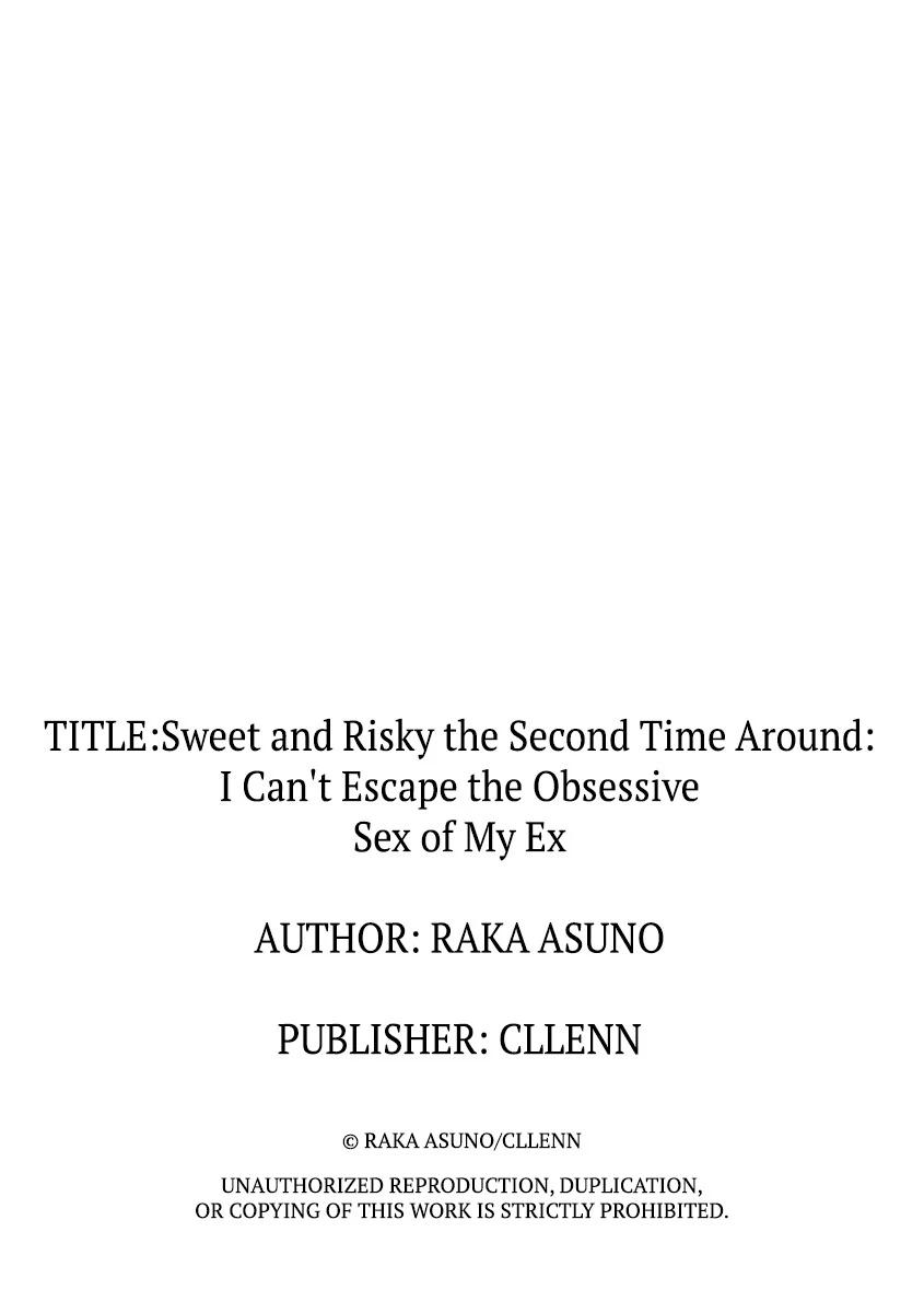 Sweet and Risky the Second Time Around: I Can’t Escape the Obsessive Sex of My Ex [Official] - Chapter 6 manhwa
