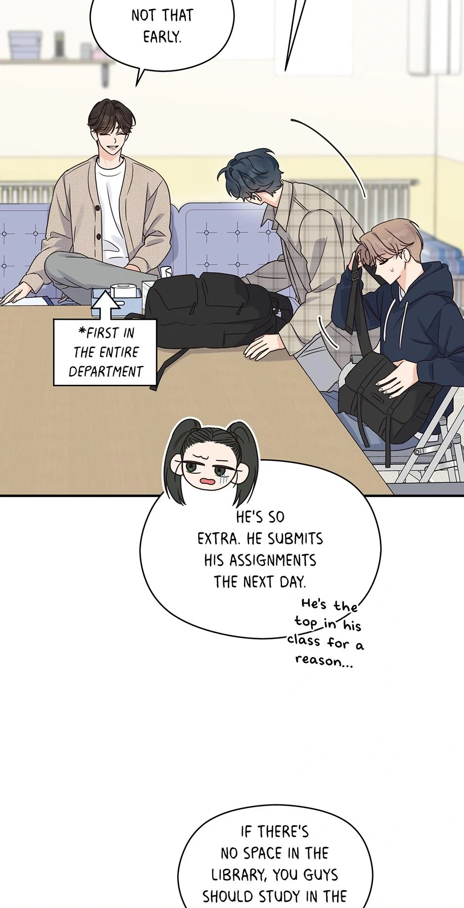 Alpha Trauma 《Mature Official》 - 10. Study Group manhwa