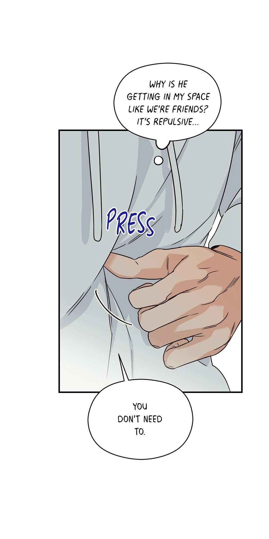 Alpha Trauma 《Mature Official》 - 13. We're Not Friends manhwa