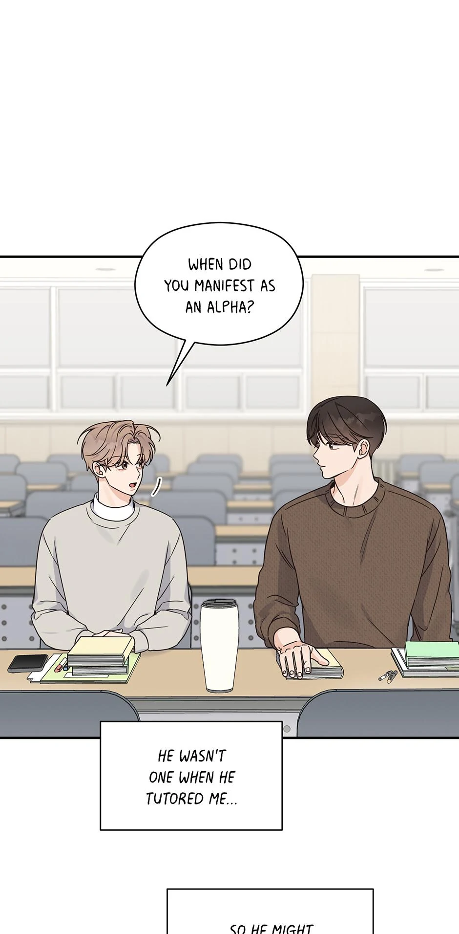 Alpha Trauma 《Mature Official》 - 4. Just Us Here manhwa