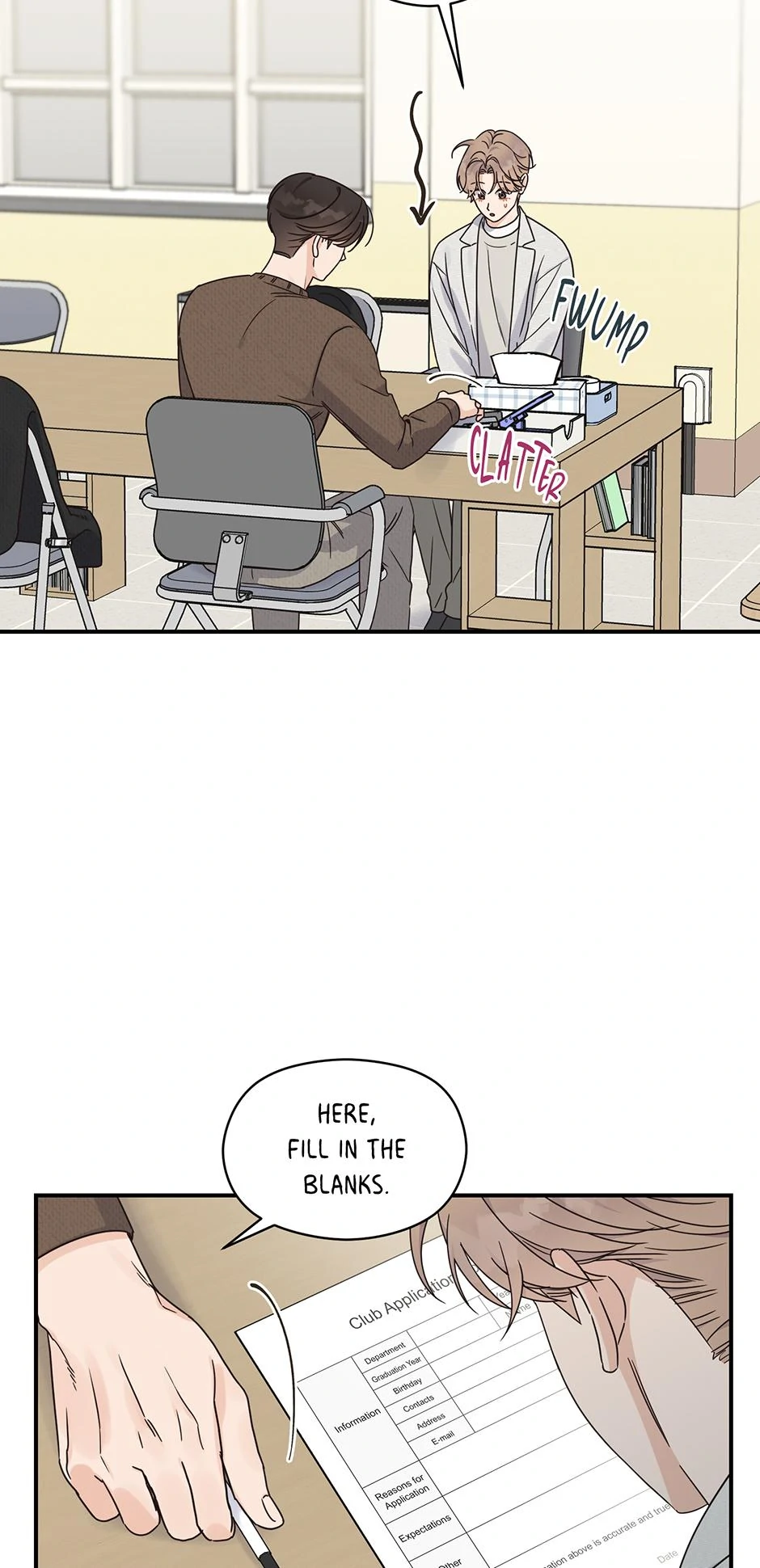 Alpha Trauma 《Mature Official》 - 5. Club Application manhwa