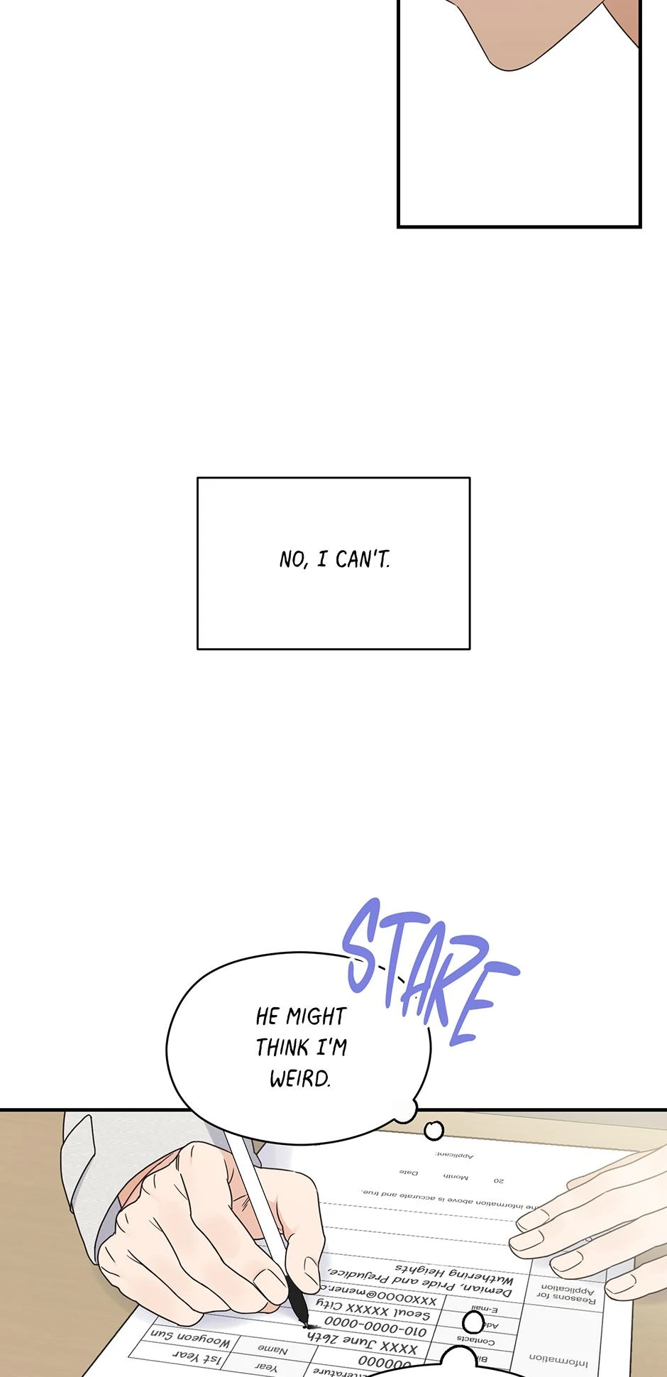 Alpha Trauma 《Mature Official》 - 5. Club Application manhwa