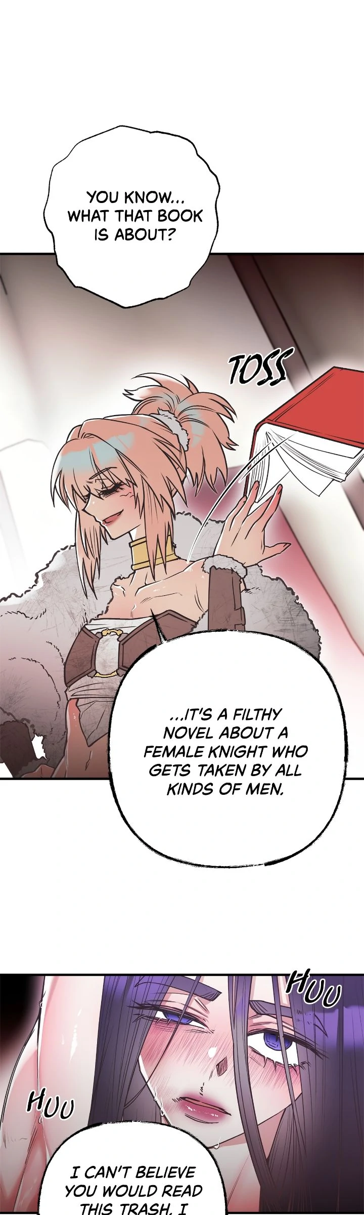 Ladies at Her Service: A Knight Addicted to Adult Novels (Mature Official) - Chapter 1 manhwa