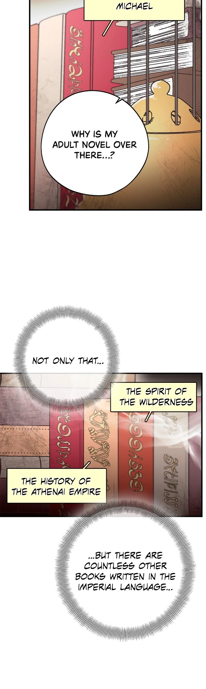 Ladies at Her Service: A Knight Addicted to Adult Novels (Mature Official) - Chapter 4 manhwa