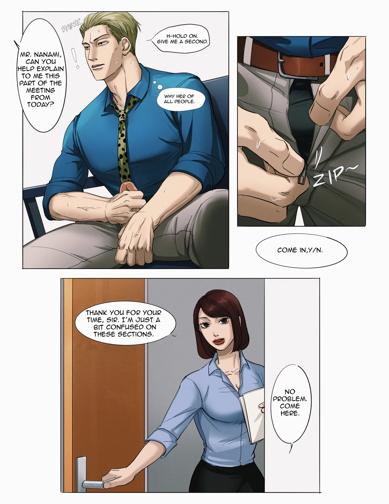 Nanami’s Hard Work - Oneshot manhwa