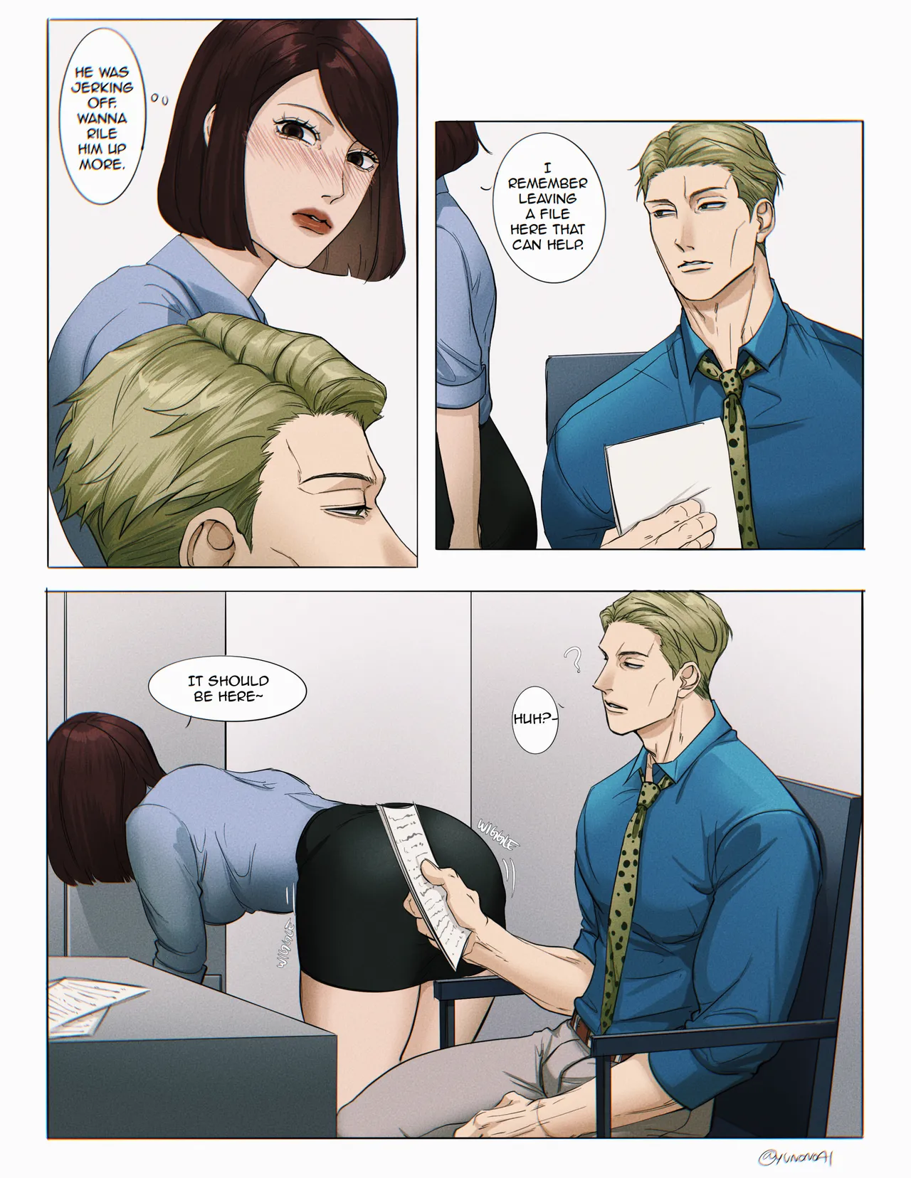 Nanami’s Hard Work - Oneshot manhwa