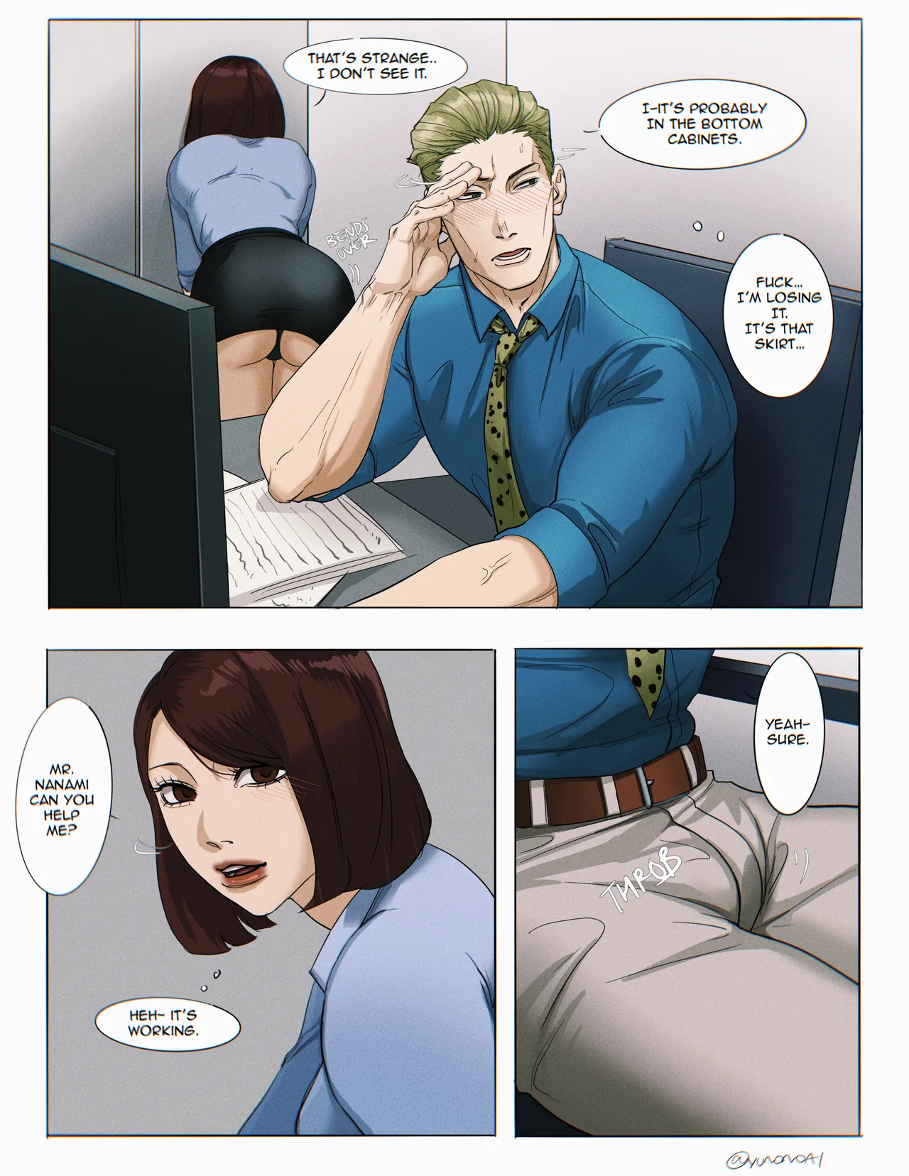 Nanami’s Hard Work - Oneshot manhwa