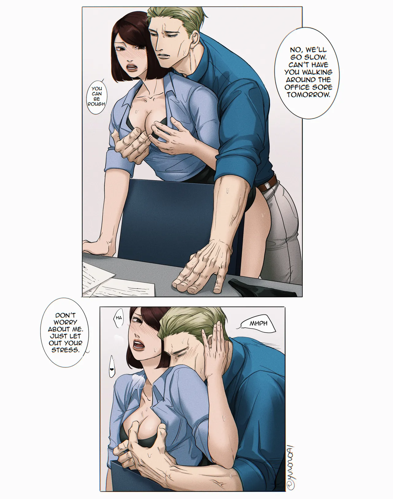 Nanami’s Hard Work - Oneshot manhwa