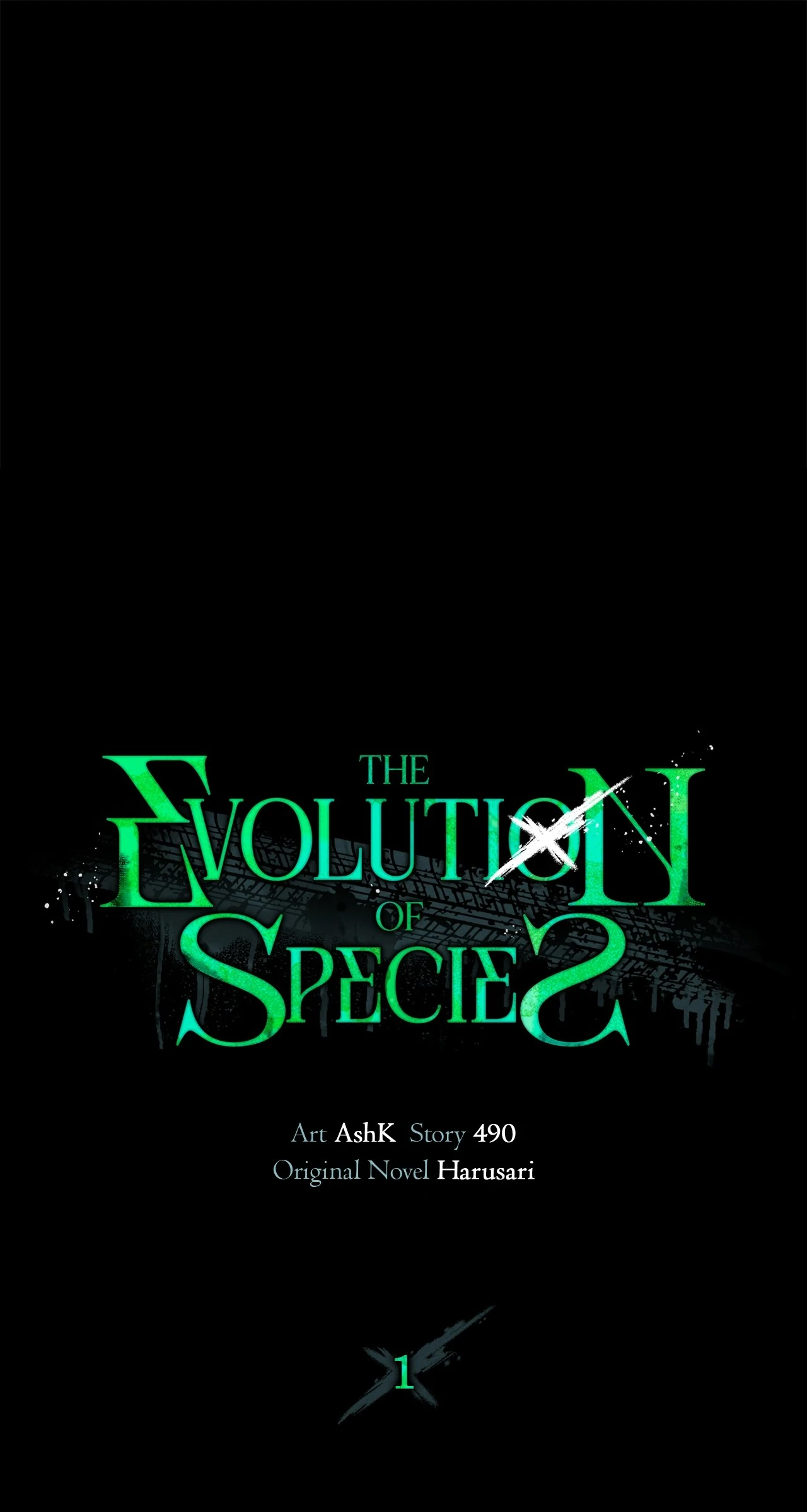 The Evolution of Species [Official] - Chapter 1 manhwa