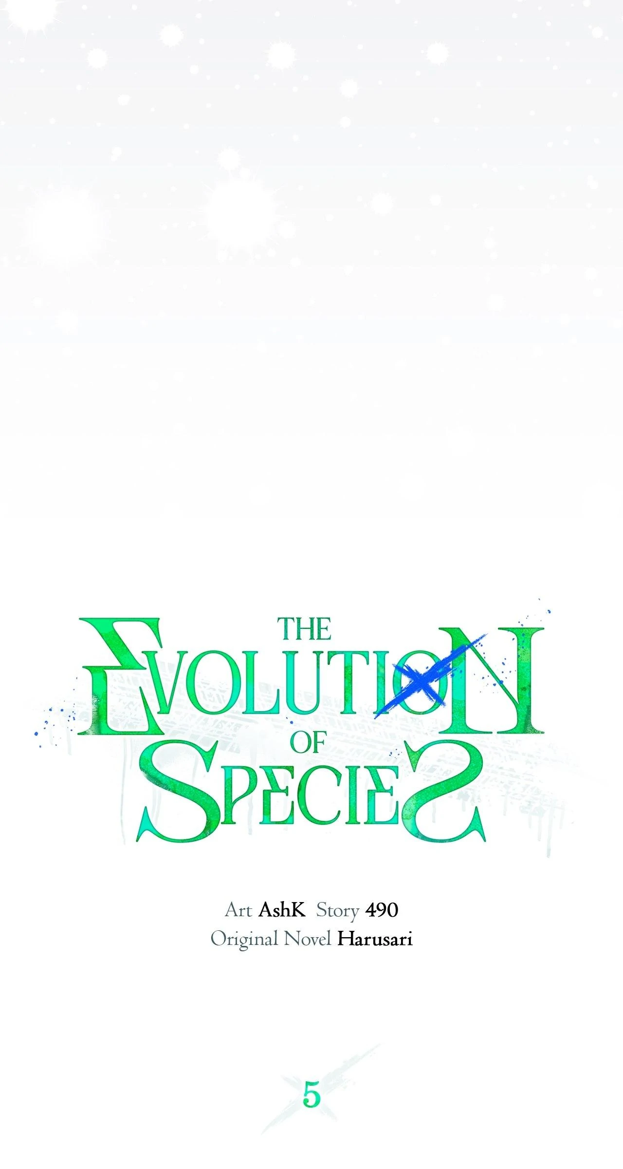 The Evolution of Species [Official] - Chapter 5 manhwa