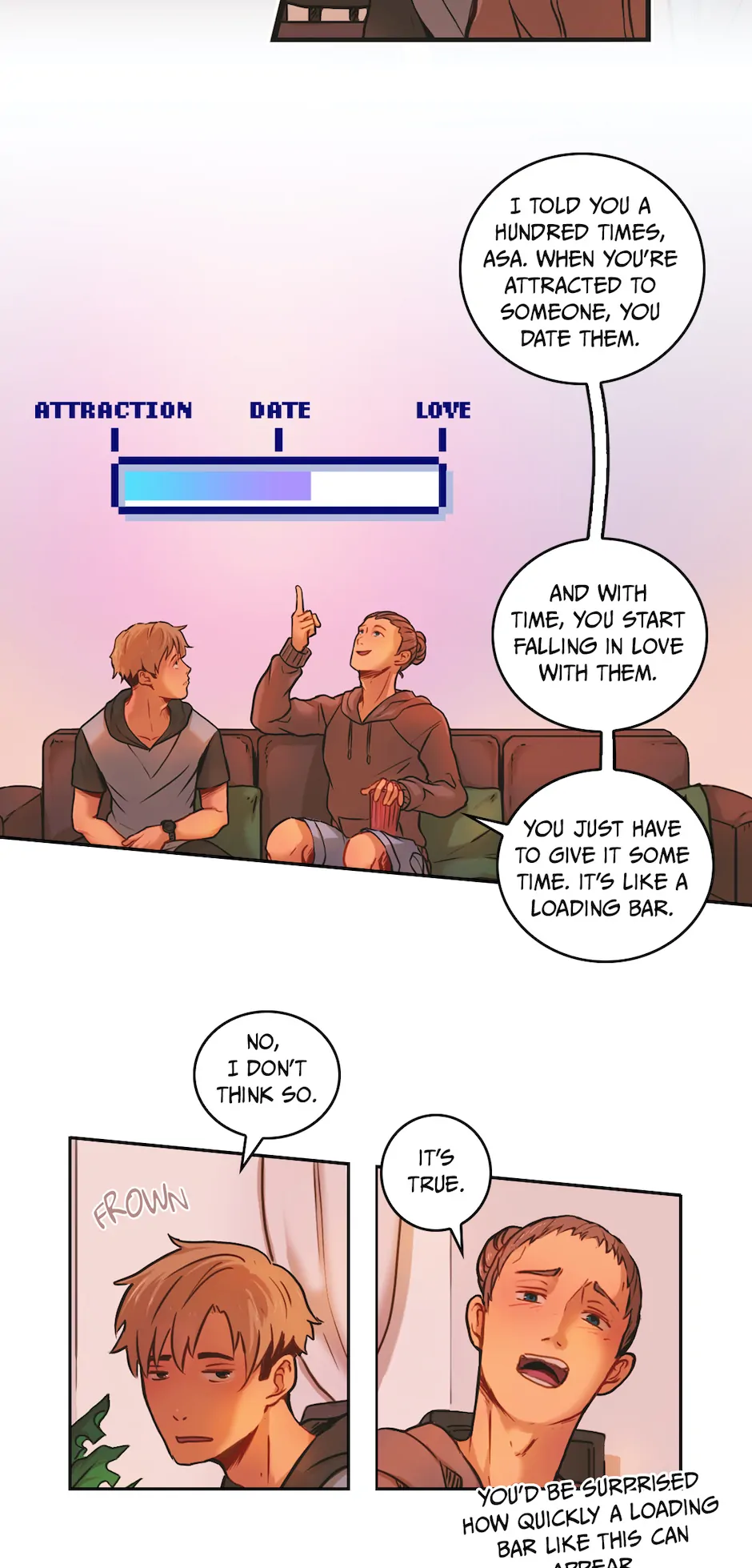 Love is Loading (Mature) - 1. A soulmate doesn't just fall into your lap (Part 1) manhwa