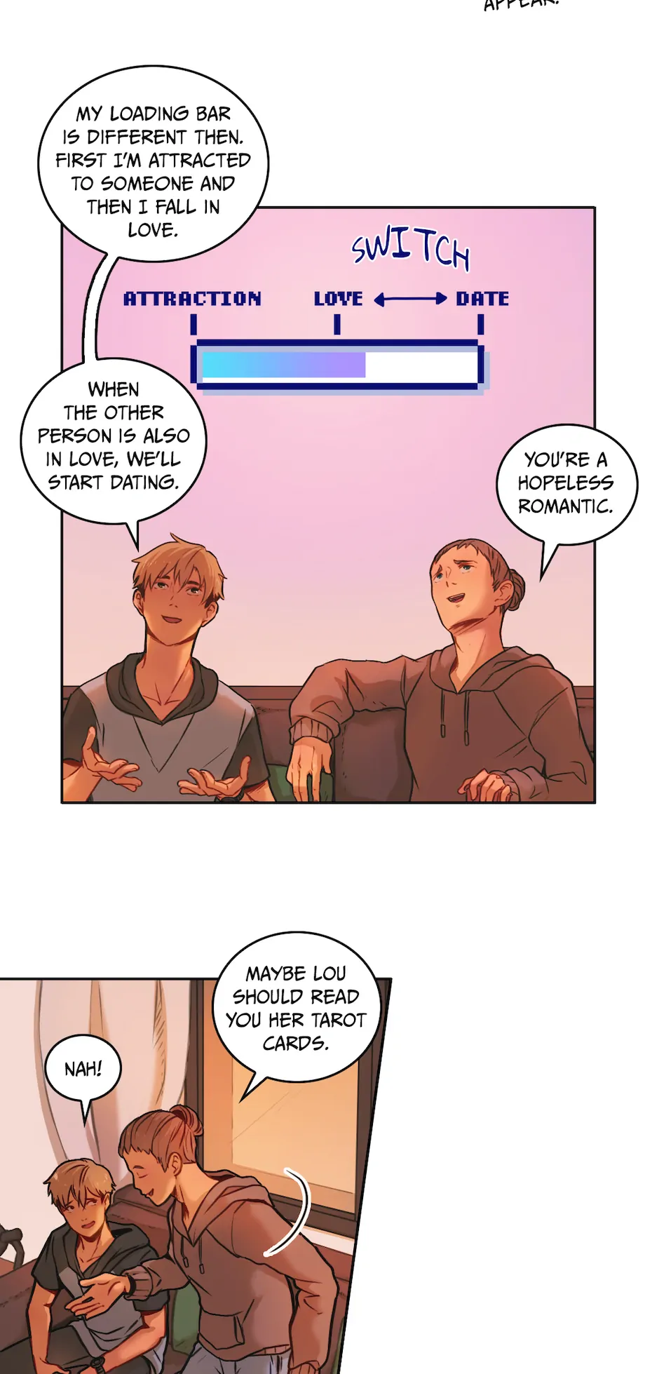 Love is Loading (Mature) - 1. A soulmate doesn't just fall into your lap (Part 1) manhwa