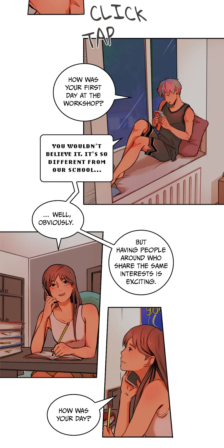 Love is Loading (Mature) - 3. All you need is the right motivation (Part 1) manhwa