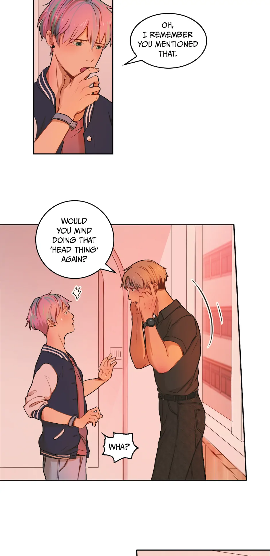 Love is Loading (Mature) - 5. Do that 'head thing' again (Part 1) manhwa