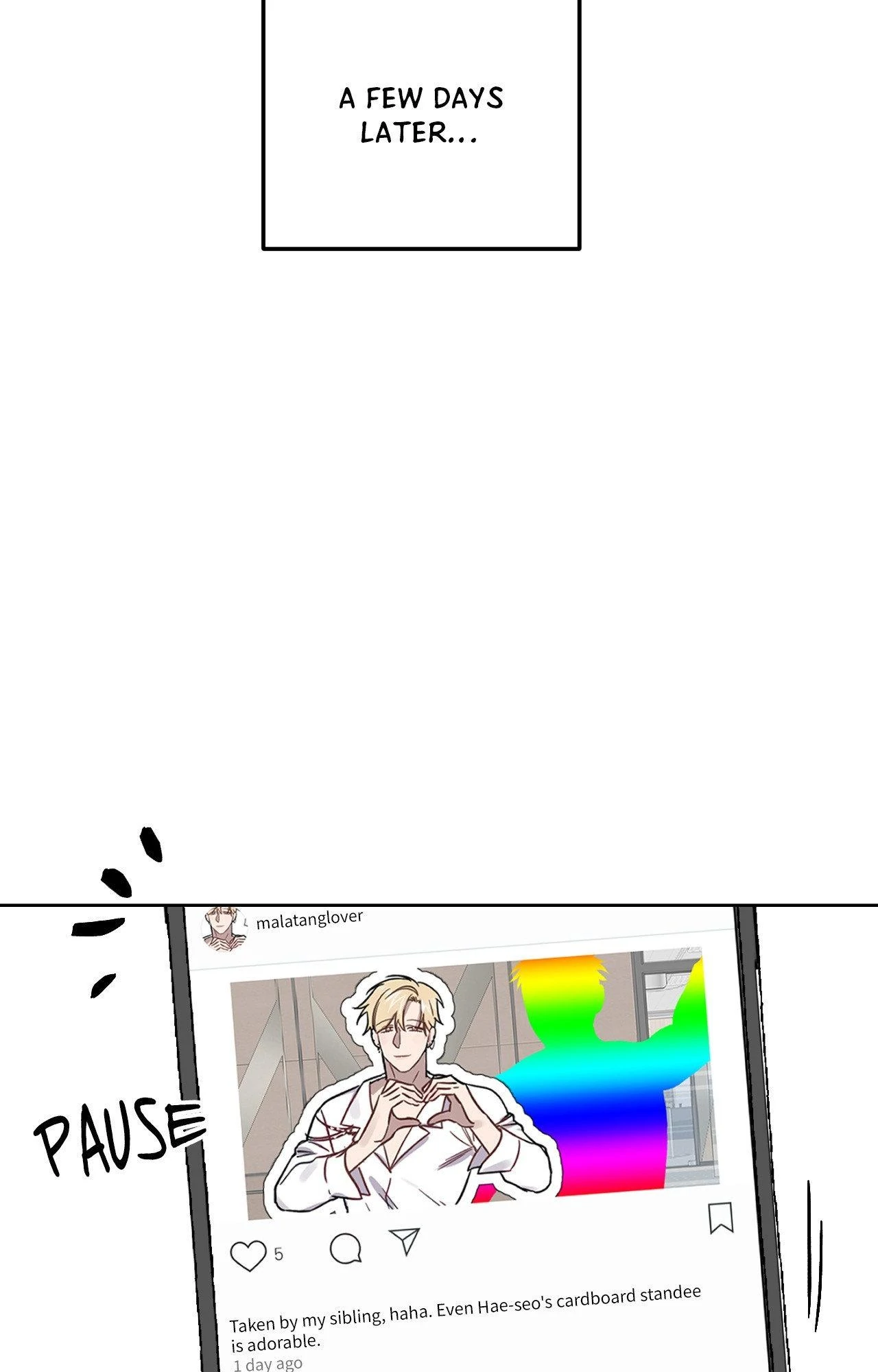 Love One Night (MGS) - The End manhwa