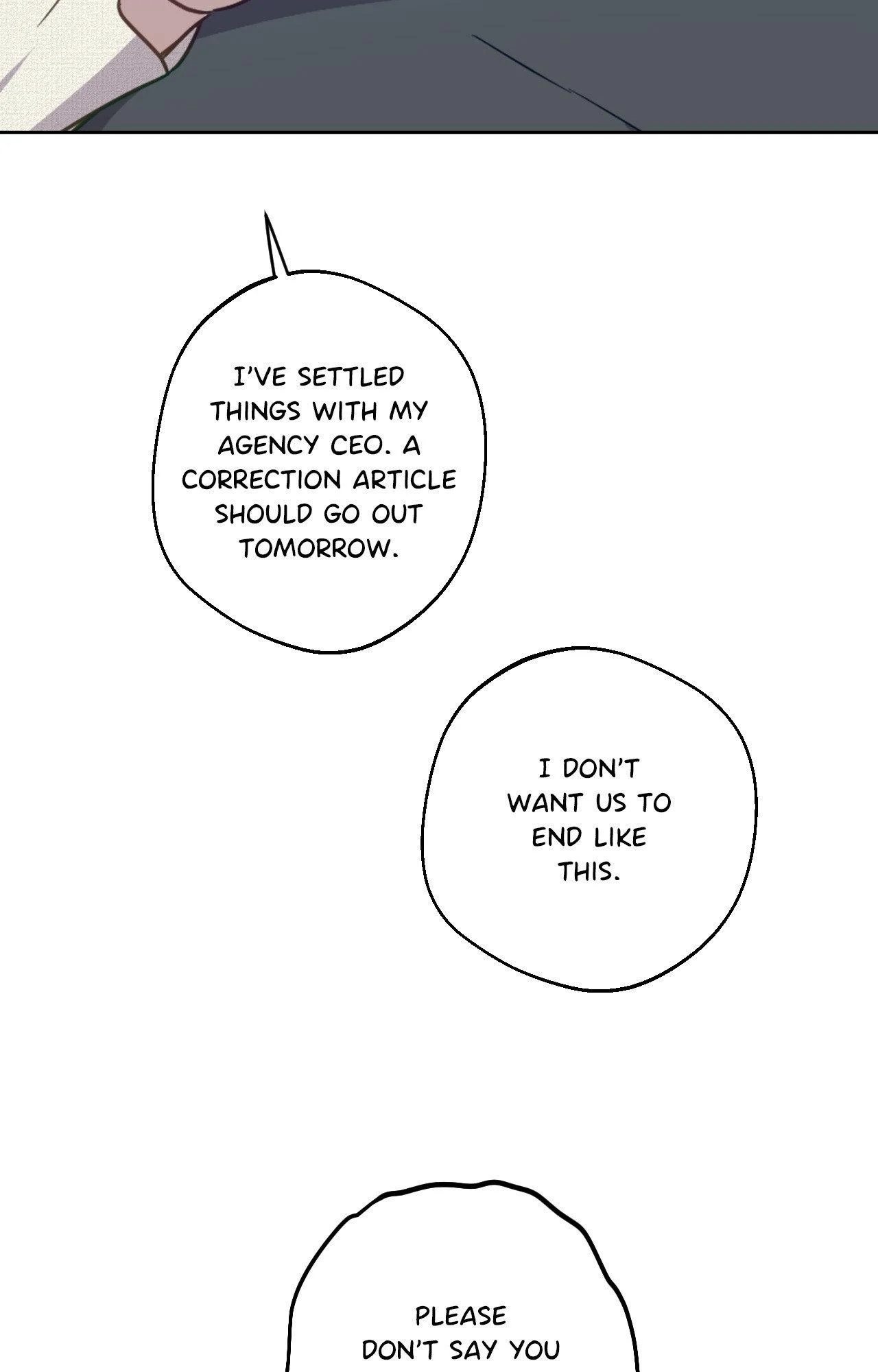 Love One Night (MGS) - The End manhwa