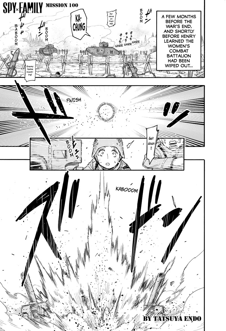 SPY x FAMILY (Official) - Chapter 100 manhwa