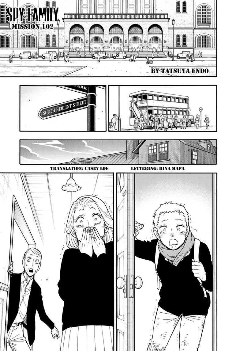 SPY x FAMILY (Official) - Chapter 102 manhwa