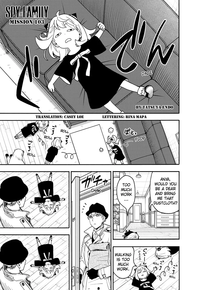 SPY x FAMILY (Official) - Chapter 103 manhwa