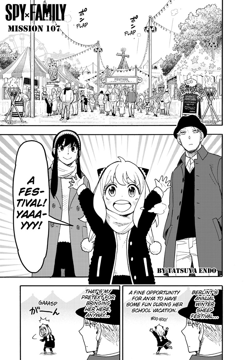 SPY x FAMILY (Official) - Chapter 107 manhwa