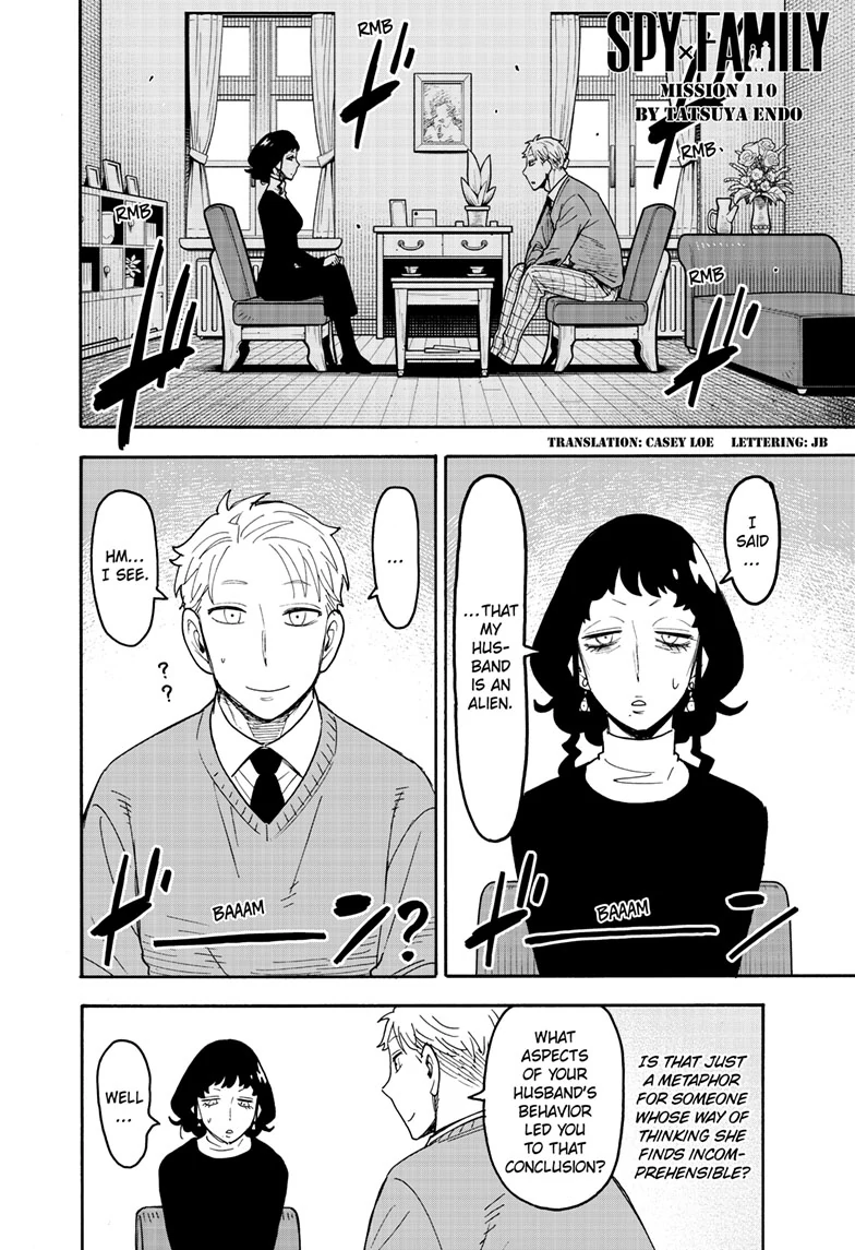 SPY x FAMILY (Official) - Chapter 110 manhwa