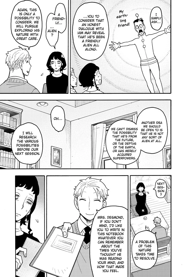 SPY x FAMILY (Official) - Chapter 110 manhwa